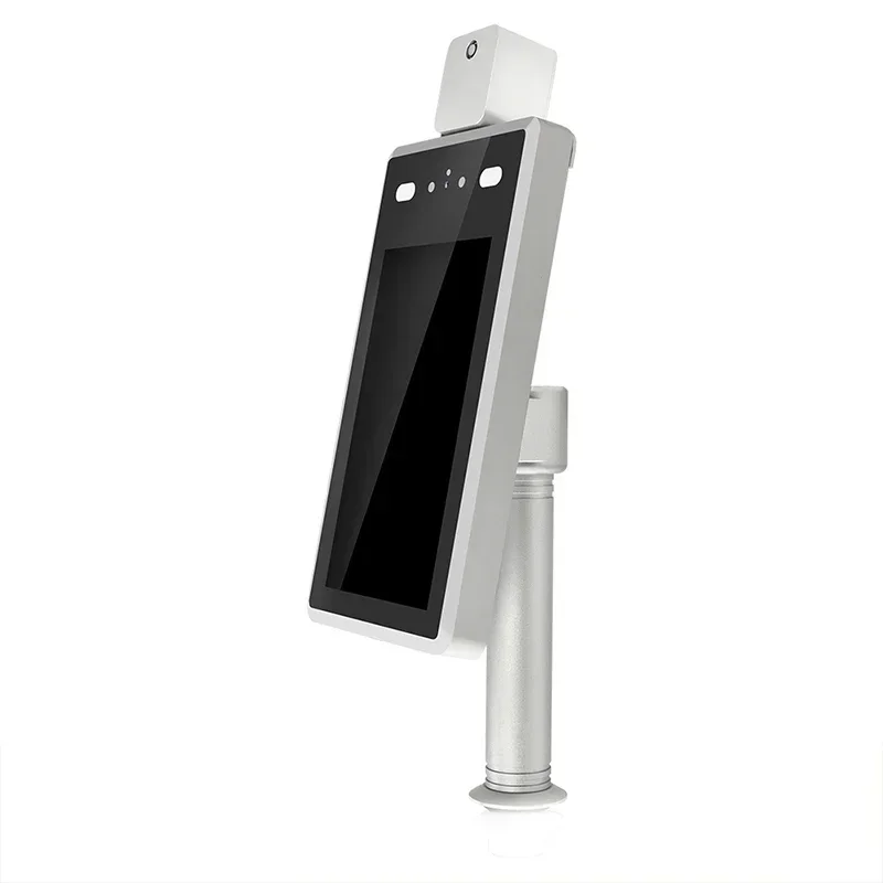 Hot SalesHuman Body Temperature 3d Facial Recognition Camera Barrier Touchless Biometric Non Contact Time Attendance Access Cont