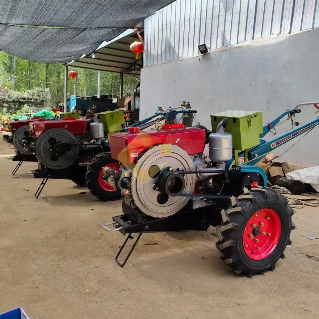 Agricultural Hand Tractor Matching Plastic Mulch Applicator Laying Machine/manual Gasoline Driven Thin Film Covering Equipment