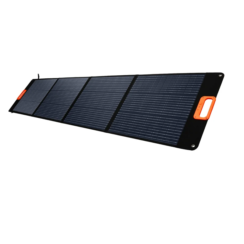 Monocrystalline Solar Folding Panel 200W Outdoor Camping Solar Panel Waterproof Portable Solar Panel