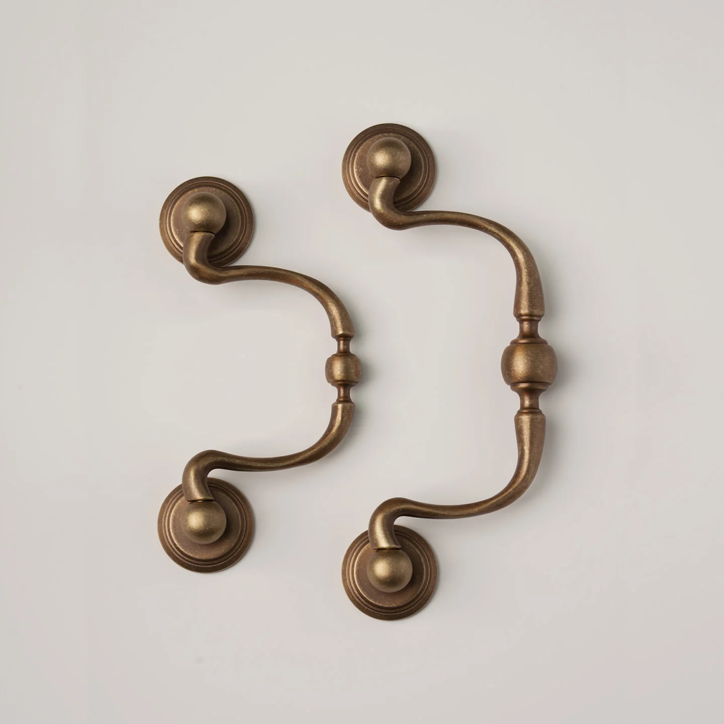 DOOROOM Solid Brass Handle Cupboard Door Pull-tab Design Pull Handle Cabinet Door Handles Wardrobe Drawers Dressing Table Kitche