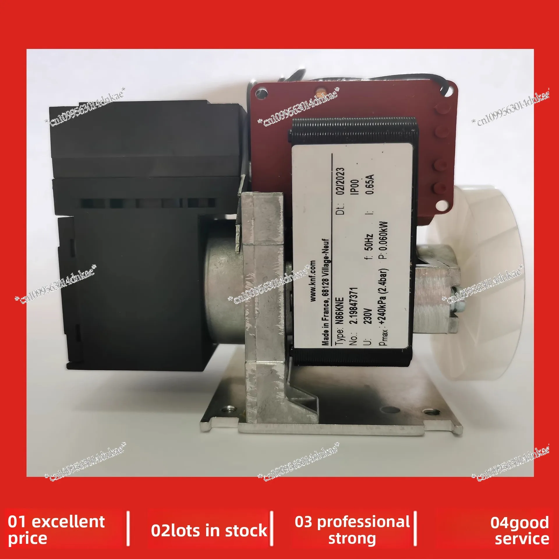 

Diaphragm Sampling Pump Vacuum Suction Pump N86KTE/N86KNE Anticorrosive CEMS Gas Sampling Pump