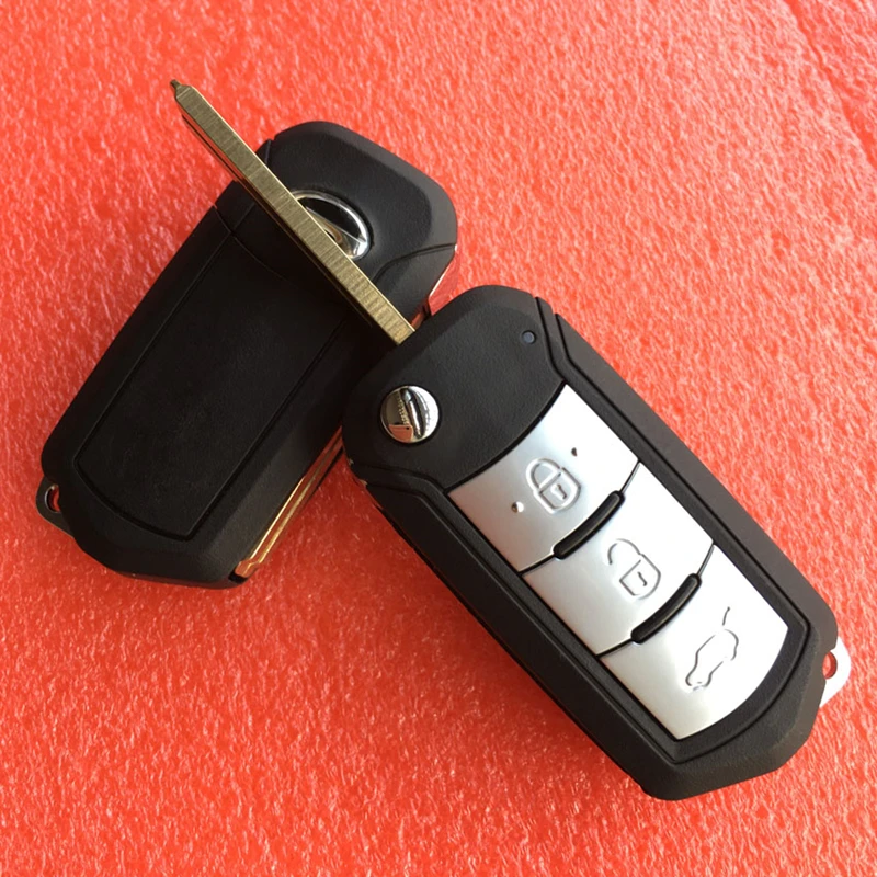 Auto Keyless Opvouwbare Afstandsbediening Sleutel 433Mhz voor GAC Trumpchi GS3 GS5 GA3S GA5 GS4 GA3 GA5 GA6 GM6 Auto fOB Slimme Afstandsbediening Sleutel