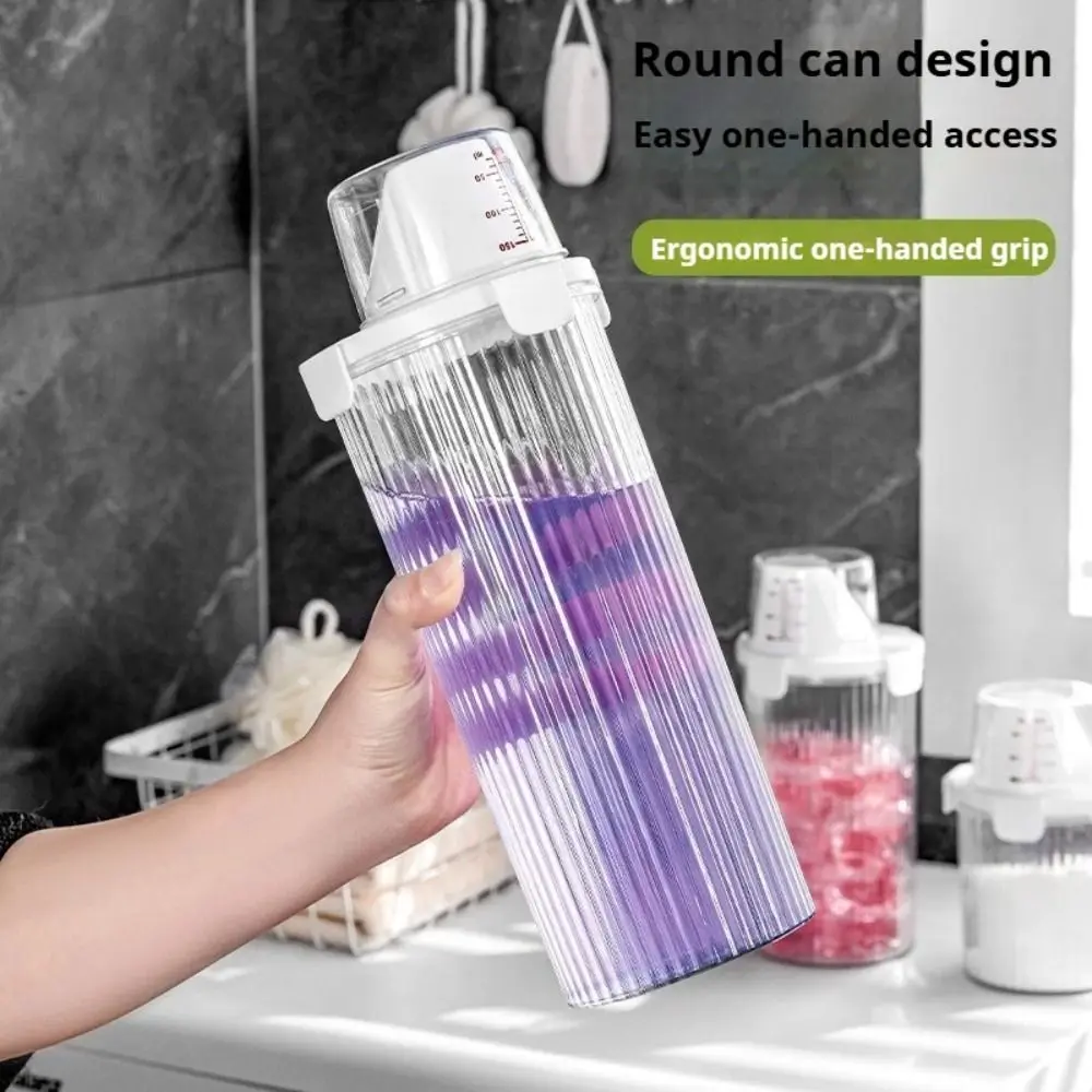 Pgtc Distributeur de Lessive étanche à l'air, Distributeur de détergent à lessive hermétique avec Tasse à mesurer, Boîte de Rangement Lessive pour Poudre à Lessive,Lessive,Céréales(2300ml Pgtc Distributeur de Lessive étanche à l'air, Distributeur de détergent à lessive hermétique avec Tasse à mesurer, Boîte de Rangement Lessive pour Poudre à Lessive,Lessive,Céréales(2300ml
