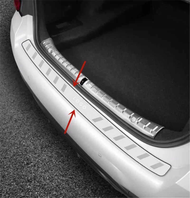 

For BMW X3 2018-2023 Ultra-thin stainless steel car trunk threshold guard plate Welcome pedal anti-scratch car accessories