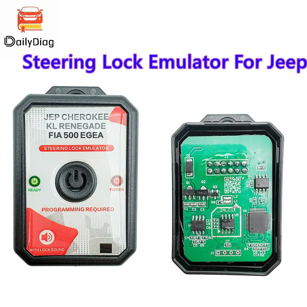Steering Lock Emulator Simulator for Jeep Cherokee 2014-2022 Renegade 2015-2022  for Fiat EGEA 2021-2023 Need Programmer