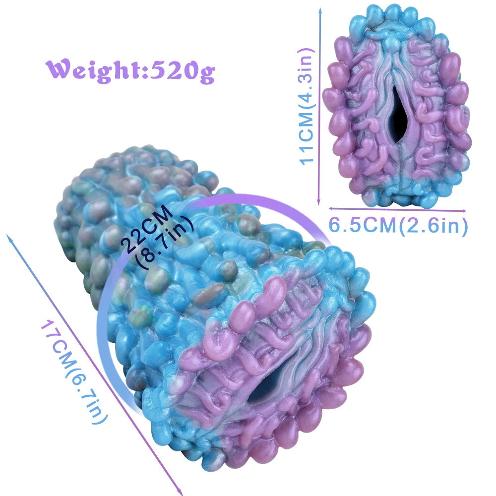 GEEBA 6198 الخيال الحيوان البحرية الرجال جهاز استمناء سيليكون جيب كس القضيب الضارب واقعية المهبل الذكور الجنس لعب العرض