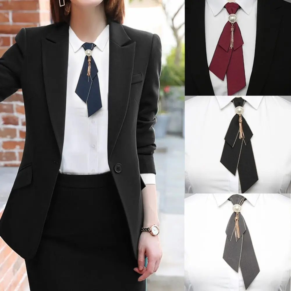 Elegant Alloy Bow Tie Pre-tied Detachable Necktie Rhinestone Crystal Rhinestone Bowtie Unisex