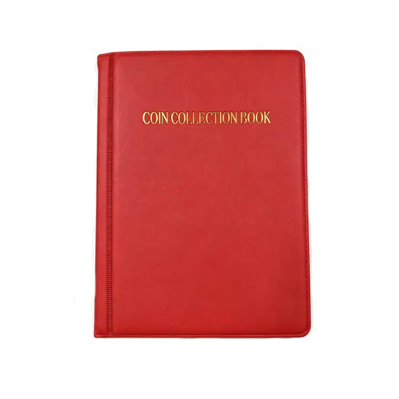 Coin Collection Album Acid-Free Protective Holder Commemorative Coins Display Storage Organizer Book for Collectors Gift