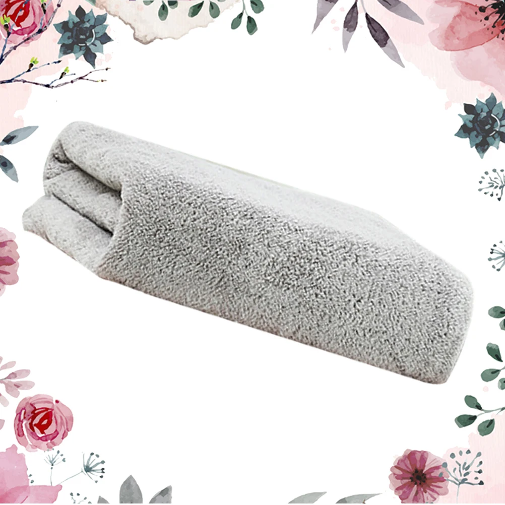 

Coral Fleece Bath Towel Large Size Water Absorbent Bathroom Towels Shower Thickened Hotel Spa Use Eco Friendly