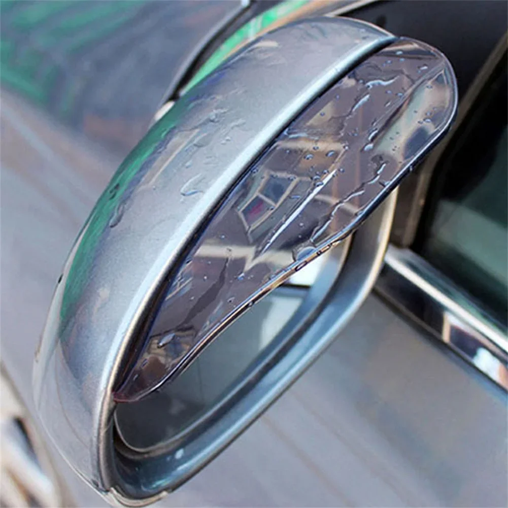 Newest 1 Pair Rear View Side Mirror Rain Board Eyebrow Guard Sun Visor Rear View Side Mirror Rain Board Car Accessories