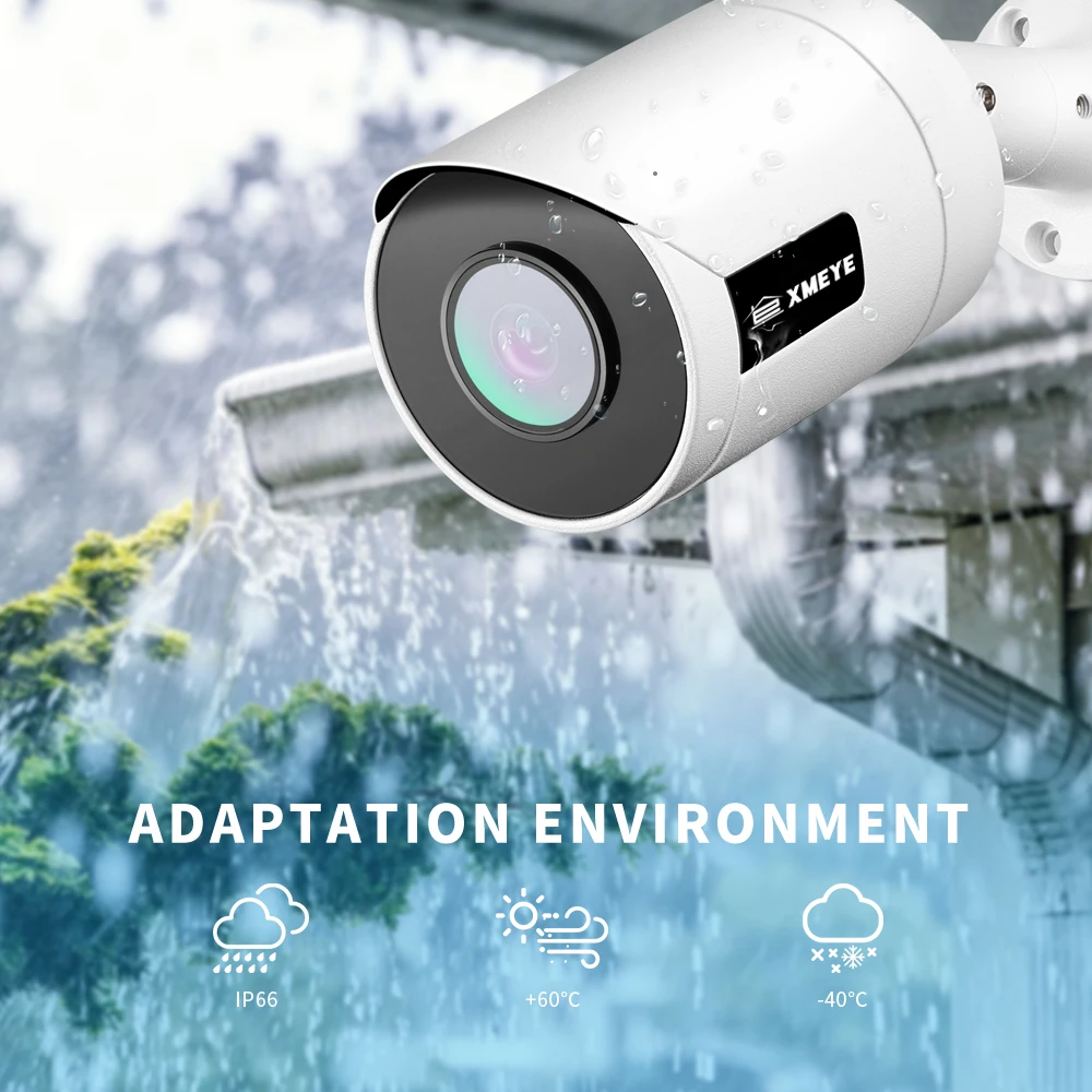 IP-камера XMEYE SONY POE, 4K, 5 МП, 8 Мп, IMX335, IMX415