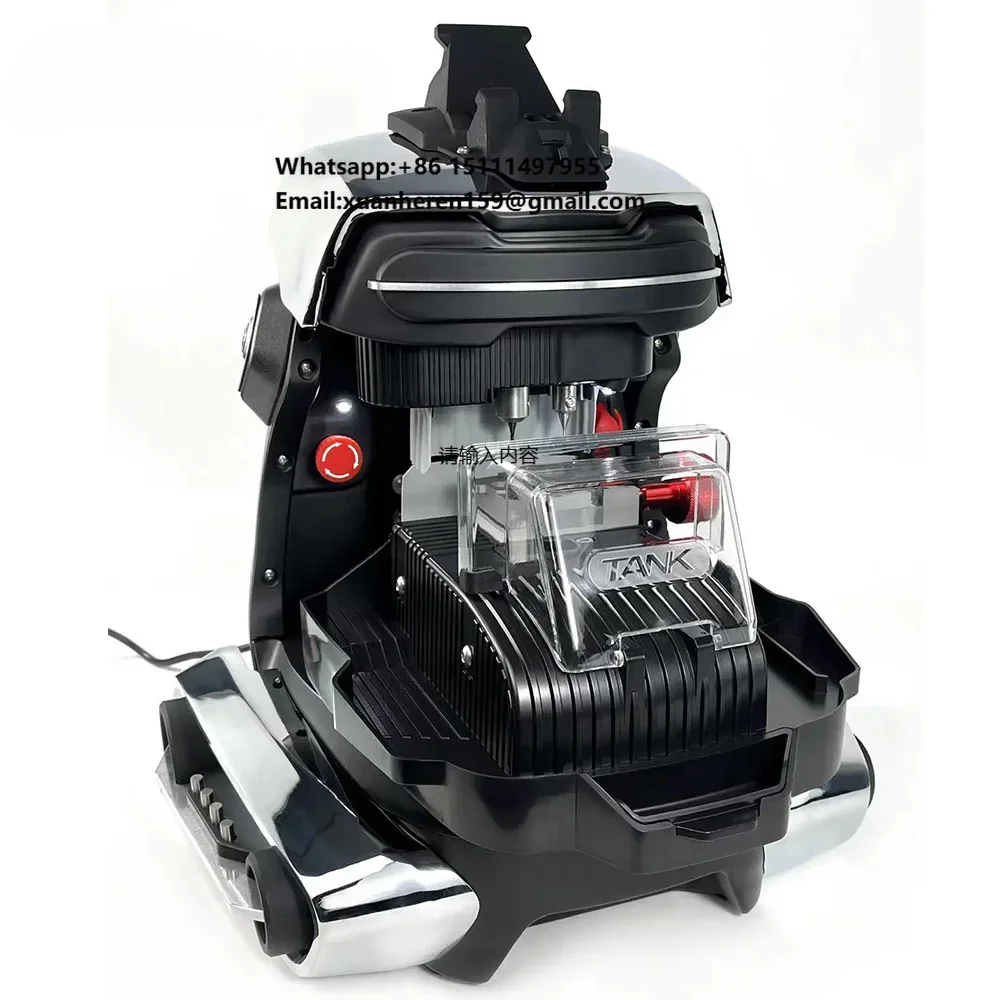 2024 Automatic 2m2 Magic tank CNC Tank 2 Pro Key Copy Cutting Machine for Make Car Keys Locksmiths Tool With Black Colour