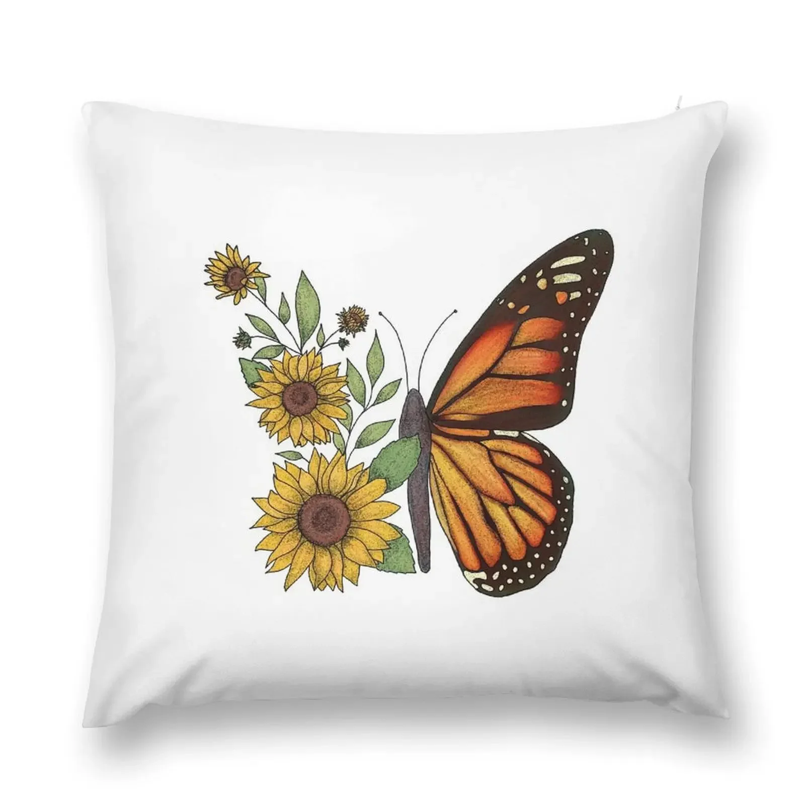 

Butterfly Throw Pillow pillowcases for sofa cushions Pillow Cover Custom Cushion christmas ornaments 2025 pillow