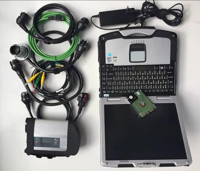 

Полный набор MB STAR C4 OBD2, автоматический диагностический инструмент, функция WIFI DoIP V06/2025, новейшее программное обеспечение с 90% новым ноутбуком cf31 320 ГБ HDD