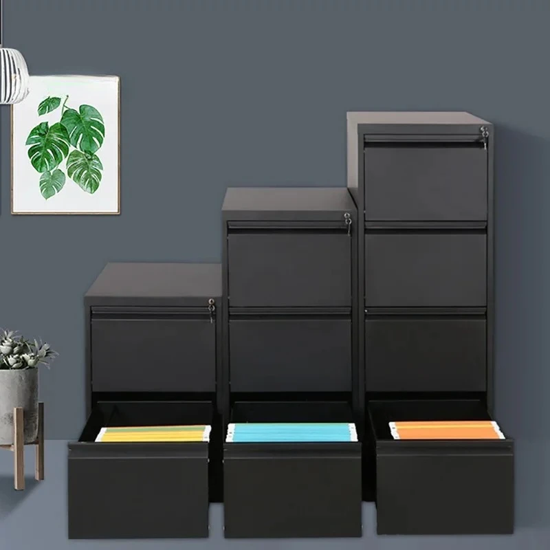 

#A Modern Minimalist Steel Filing Cabinets for Office Storage Cabinets with Lock 4 Drawers Metal Rack File Cabinet Office Furnit