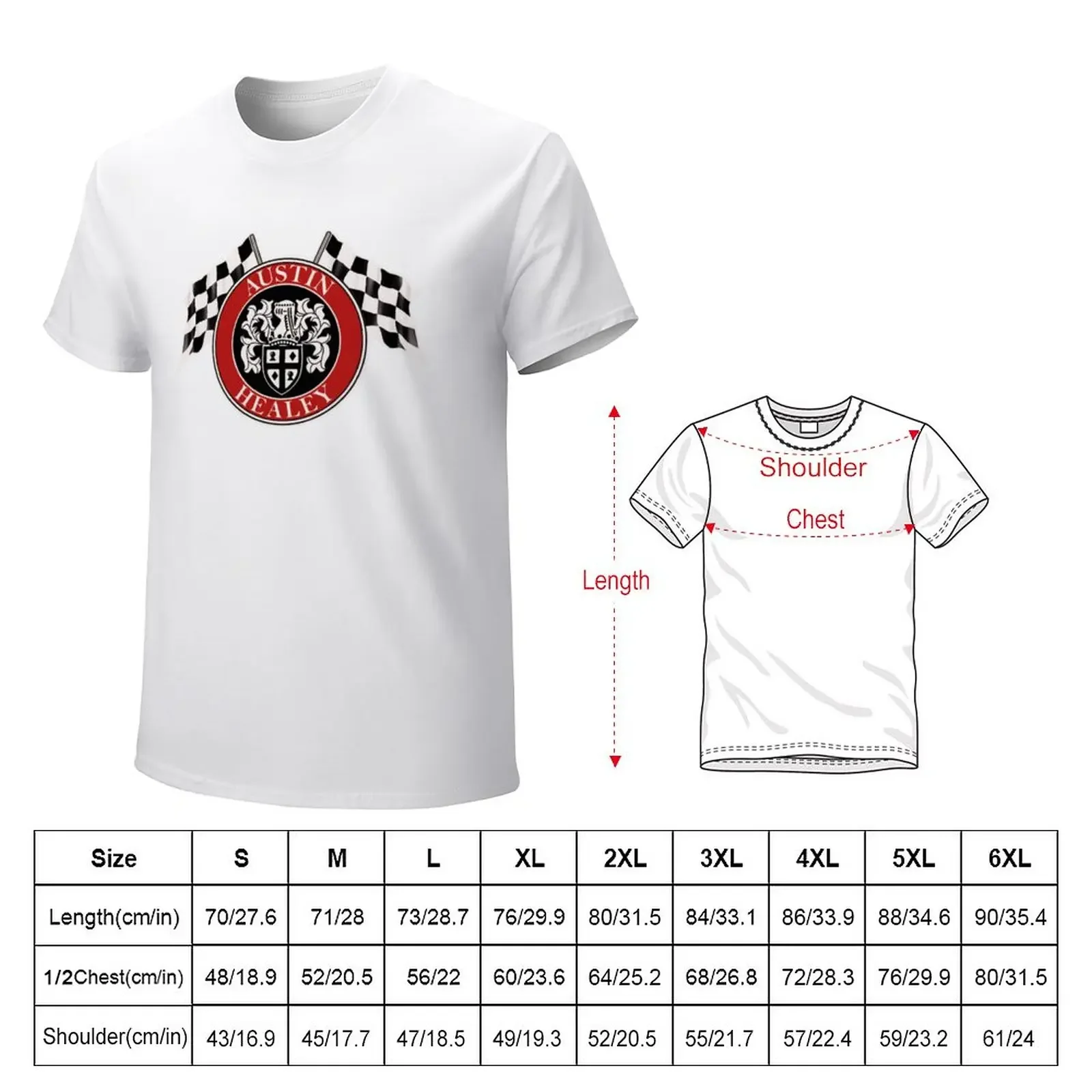 AUSTIN HEALEY CARS T-Shirt vintage vintage clothes black t shirts for men for a boy oversizeds big and tall t shirts for men