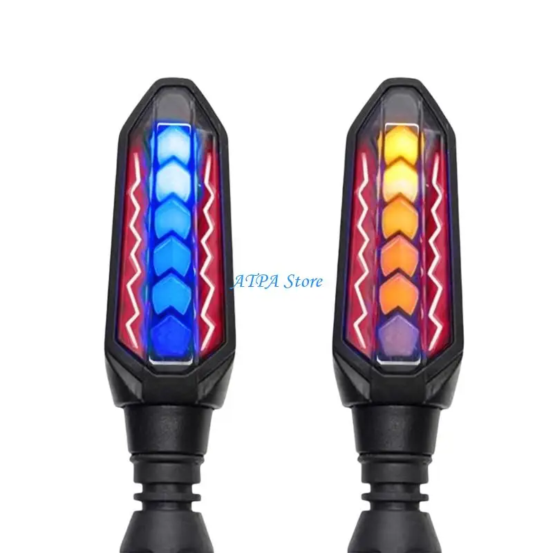 U13C Motorcycle LED Turn Signals Light Motorbike Accessories Indicators