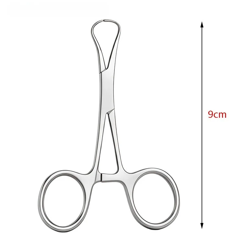 JAVIDENT 1pc Dental Surgical Tweezers Cloth Towel Clamp Forceps Pointed Napkin Pliers Stainless Steel Dentistry Instruments