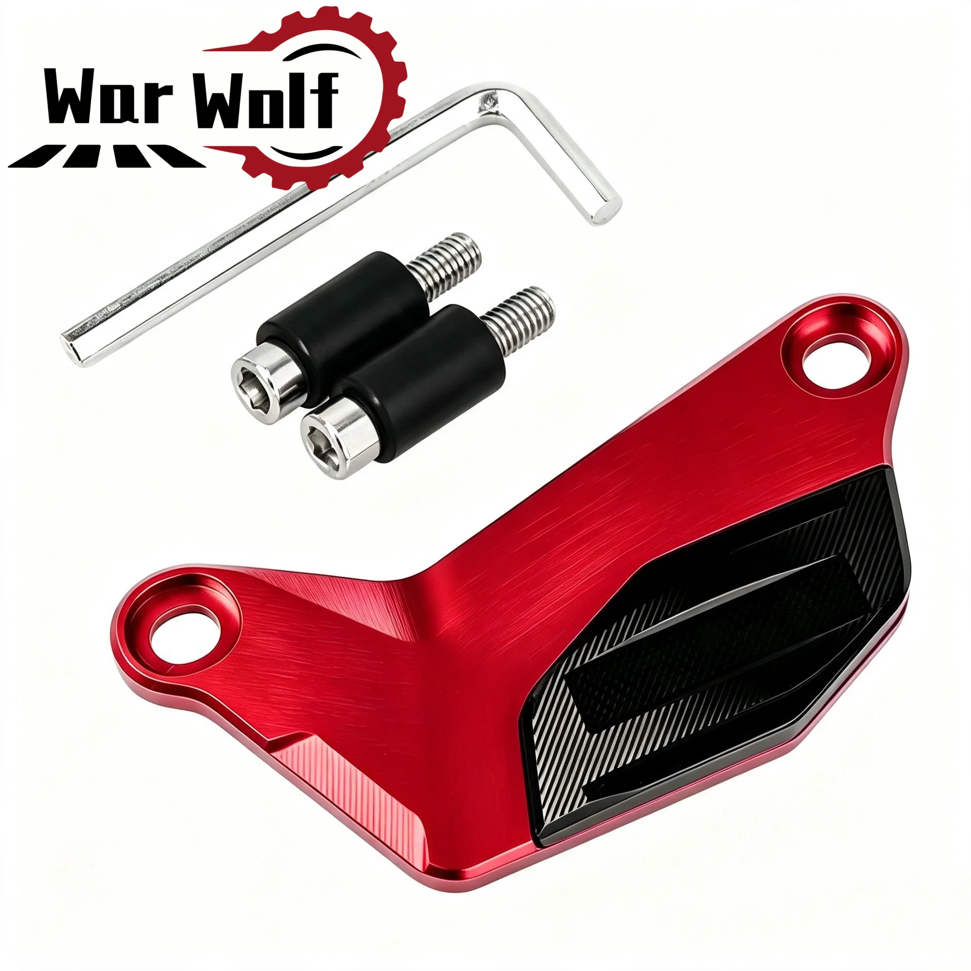 For HONDA PCX160 PCX125 Aluminum Transmission Bottom Guard Gearbox Decorative Cover Anti‑Scratch Scooter Modified Accessories