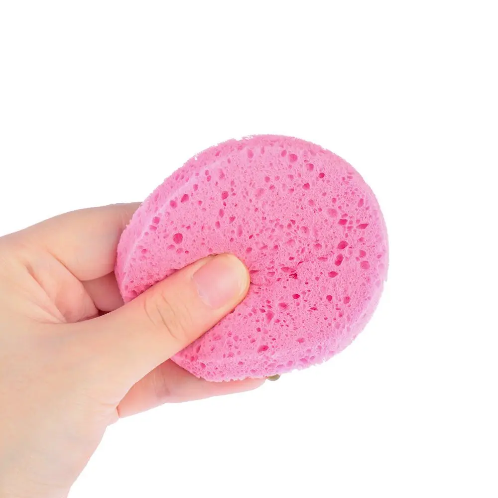 5Pcs Makeup Tool Skin Care Exfoliator Body Facial Cleaner Face Wash Pad Cleansing Sponge Compress Puff