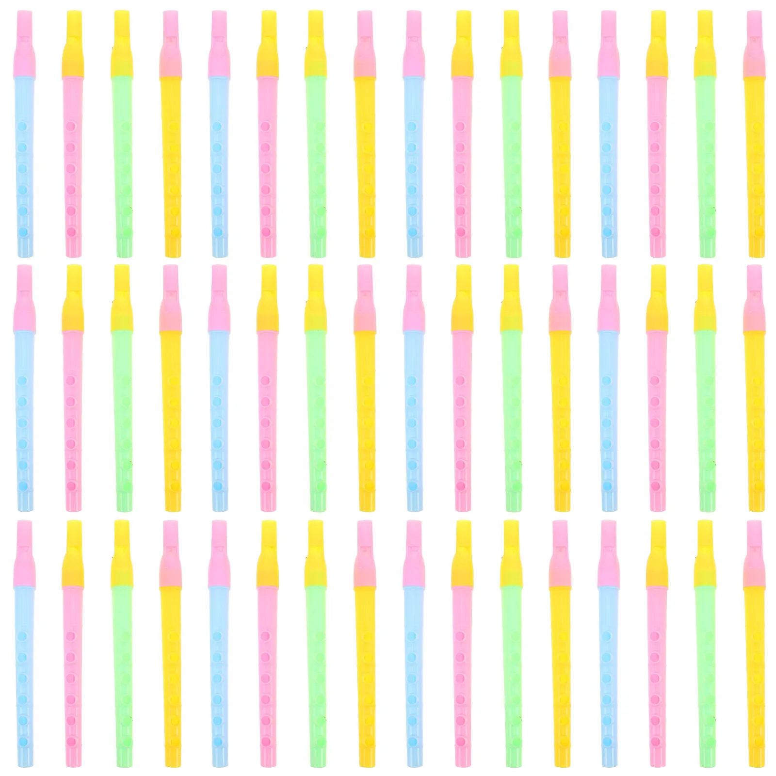 50Pcs Beginner Flute Kids Musical Instruments Portable Lightweight Children Recorder for Learning Practice Kids Toy Instruments