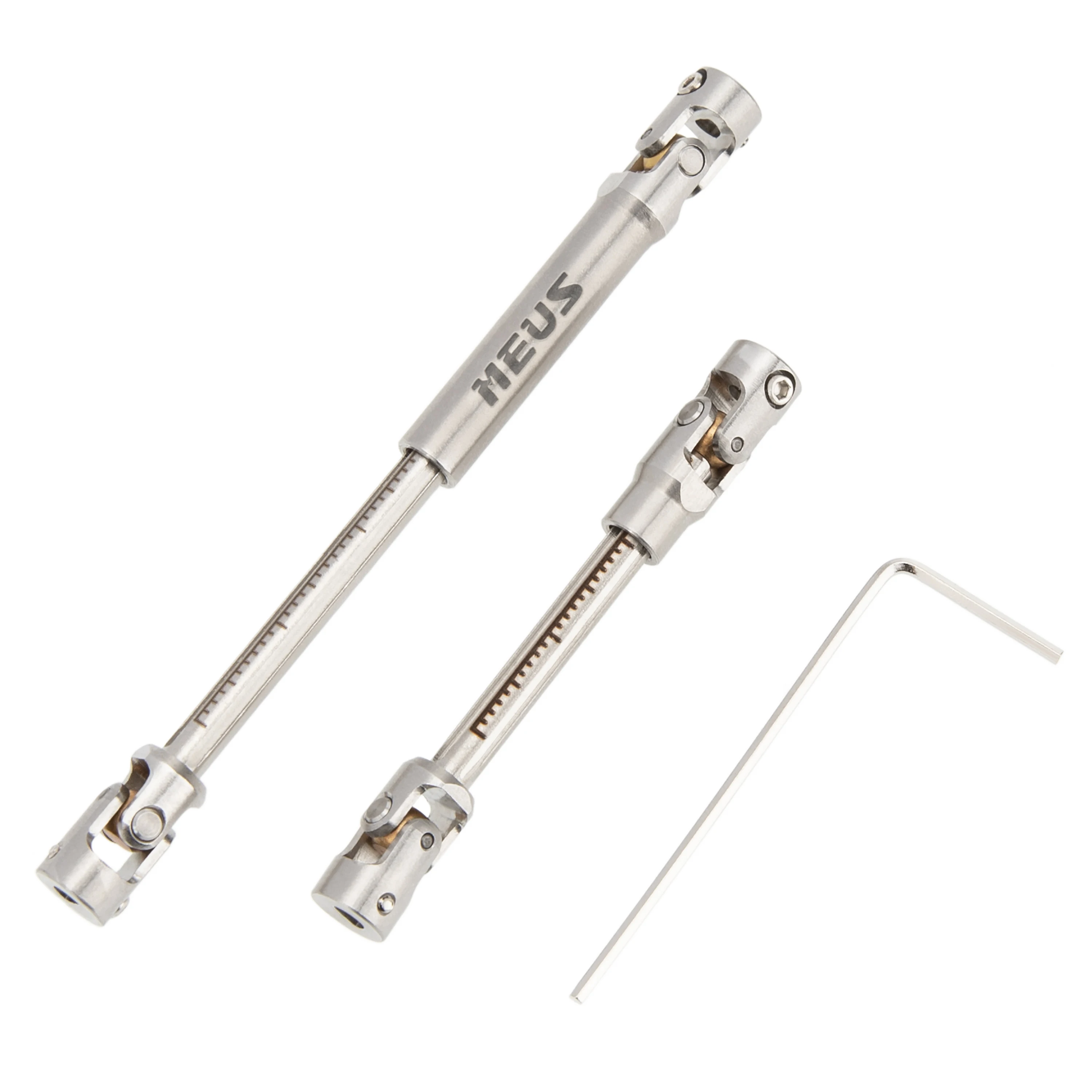 MEUS RACING SCX24 Driveshaft Cut to Length Driveshaft for 1/24 Axial SCX24 RC Crawler Car