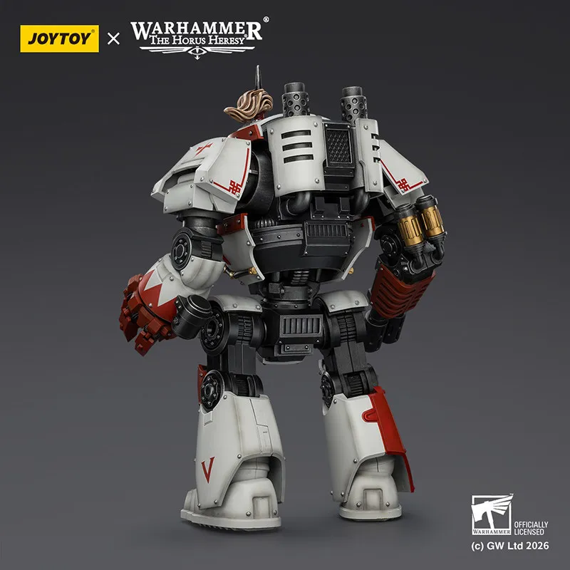 Joytoy Action Figure White Scars Contemptor Dreadnought Warhammer The Horus Heresy Desktop Decor Moveable Collect Figure Toys