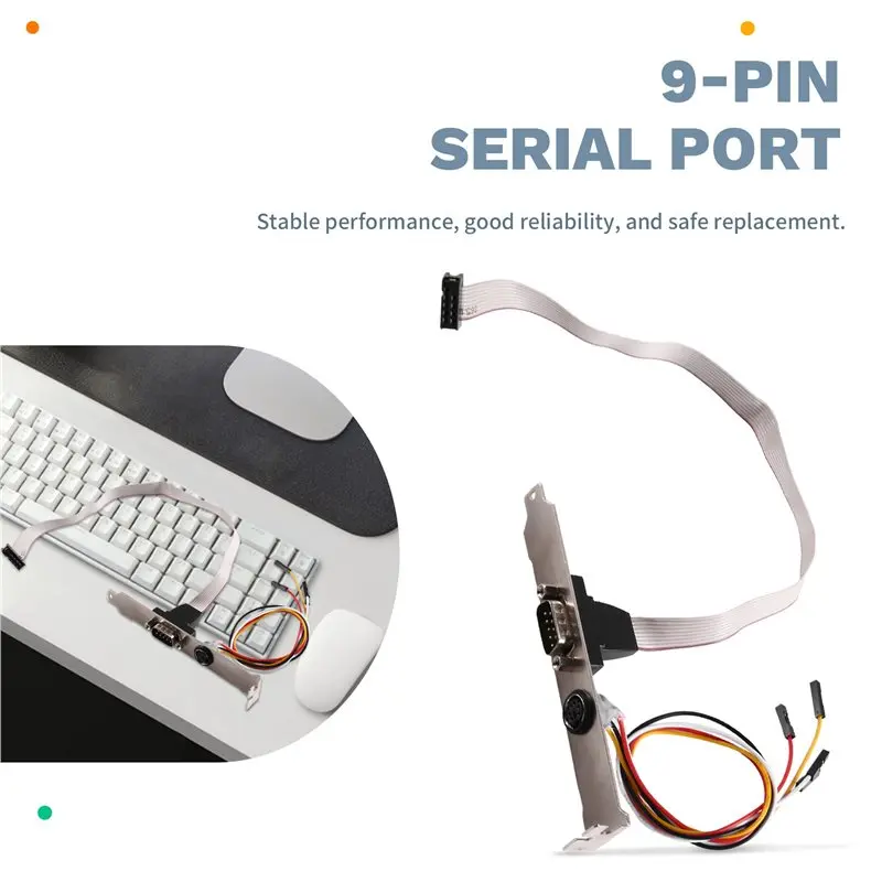 T23C 2X 586 Motherboard Mouse Keyboard For PS/2 Baffle Lead Connection Cable For PS/2 With COM/Serial Port Baffle