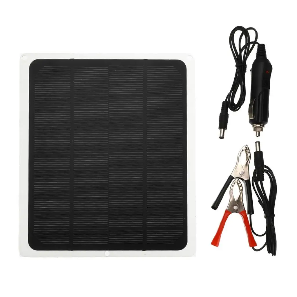 20W 12 Panneau Solaire Chargeur Batterie De Pour Bateau