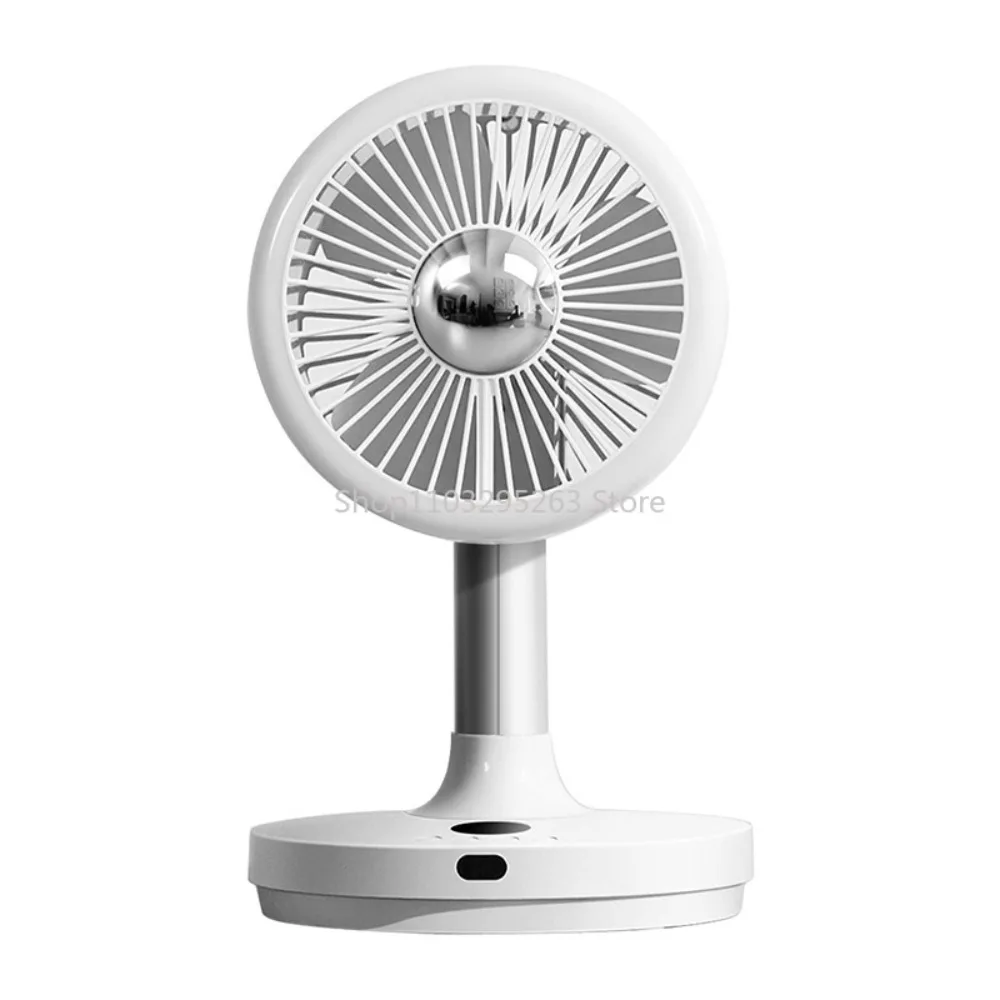 Multifunctional Air Circulator 7-Speed Wind Remote Control Household Desk Shaking Head Floor Fan Dual-Purpose Telescopic