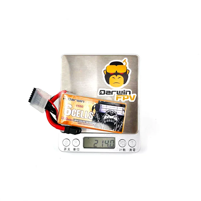 DarwinFPV 6S 1300mAh Lipo Battery