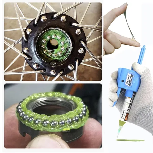 Imagen 2 del producto 1-5 uds grasa para bicicleta aplicación verde grasa para rodamientos cubo BB lubricantes aceite lubricante elementos lipidos para Shimano Sram