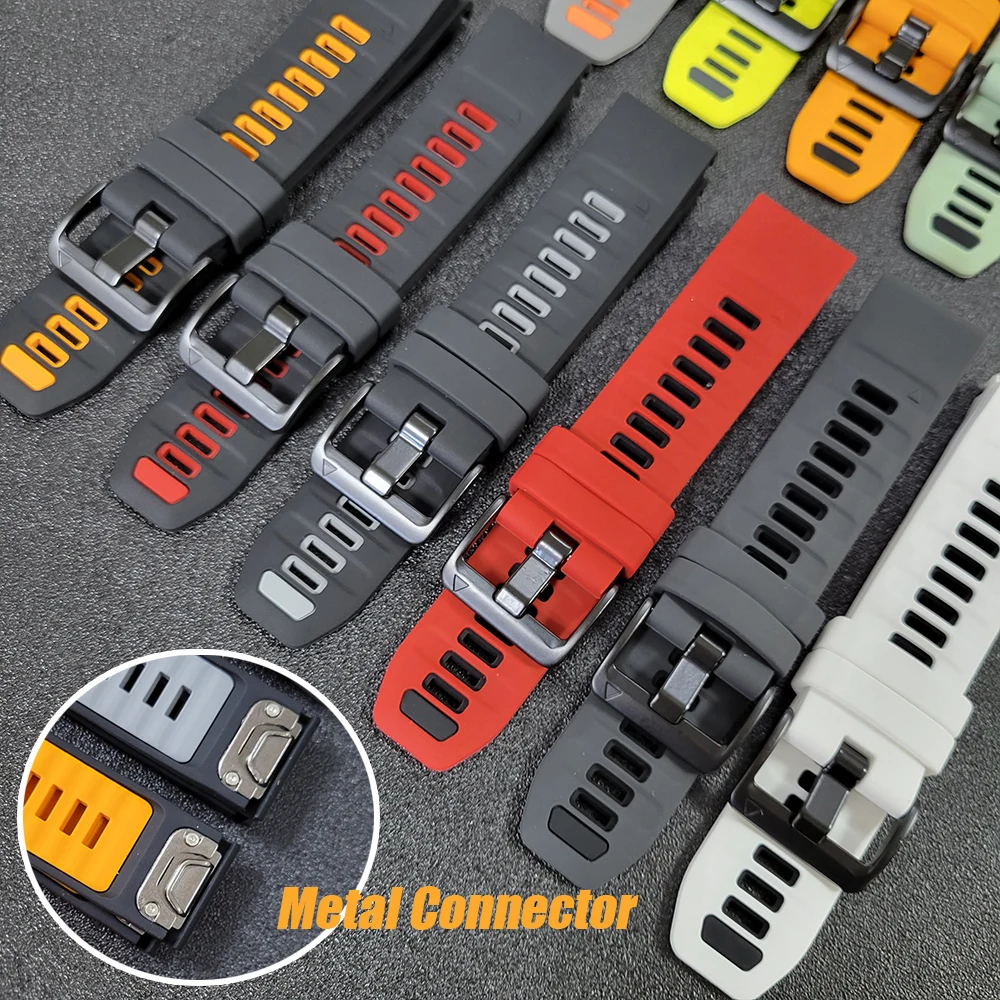 QuickFit 22 مللي متر 26 مللي متر سيليكون 1:1 حزام ل Garmin Fenix 8 E 7X 7 6 6XPro 5 5XPlus/Epix Pro Gen 2 51 مللي متر 47 مللي متر سوار الساعات