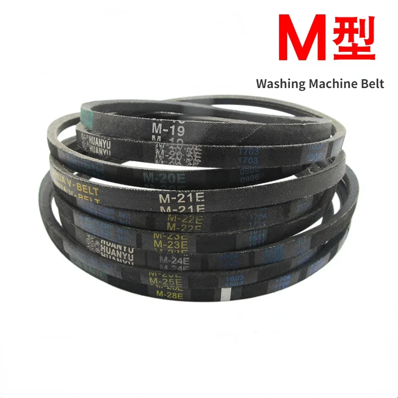 1PCS Washing machine drive belt wear-resistant M type triangle belt belt M-19E M-20.5E M-21.3E M-22E M-23E M-28E