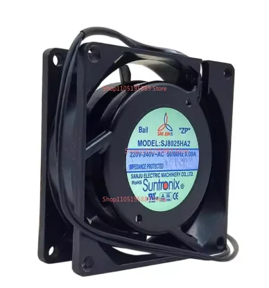 Original for SJ8025HA2 220/240V 0.09A 8025 Ball Chassis Cabinet Fan