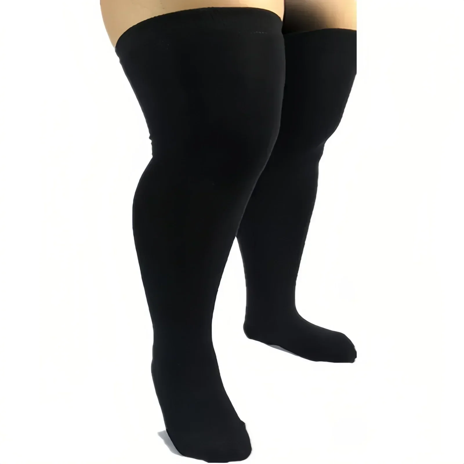 Women Plus Size Socks XXXL Over Knee Thigh Sock Oversized Knee High Socks Stockings Women Leg Warmers