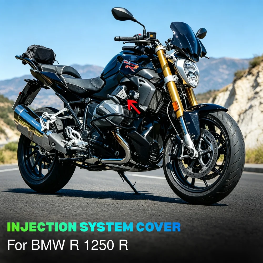 Injection System Cover For BMW R1250R R 1250 R R1250 R Motorcycle Throttle Body Guards Cover Protection Accessories