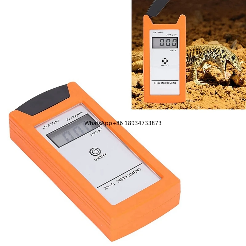 UV Index Meter  UV Strength Tester  LCD UVA Solar Lamp For Crawler Lamp UVA Daily Detection new