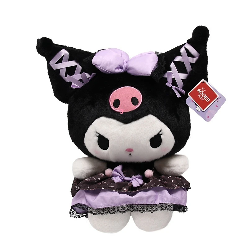 Kuromi Melody-série de banquete, juguetes bonitos de peluche, regalos de Navidad y cumpleaños para parejas, dormitorio, sofá, escritorio, decoración Interior de coche