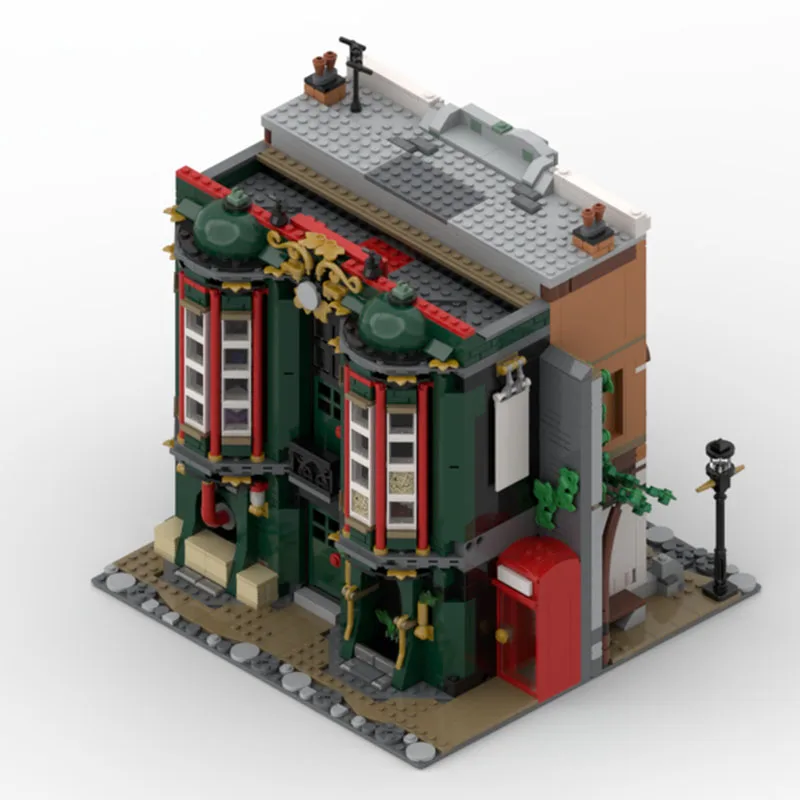 

1062pcs MOC Diagon Alley: Ministry of Magic Harry Building Blocks Christmas Gift Inspires Unlimited Creativity Building Set