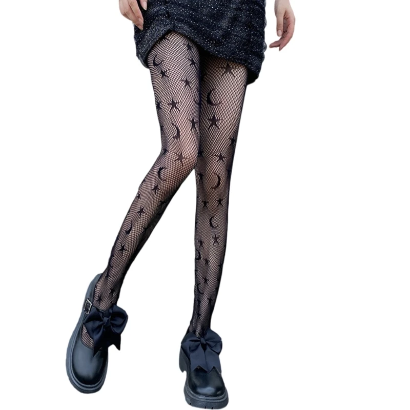 

Patterned Stockings Leggings,High Waist Tights Stockings for Women,Fishnets Thigh High Stockings Pantyhose