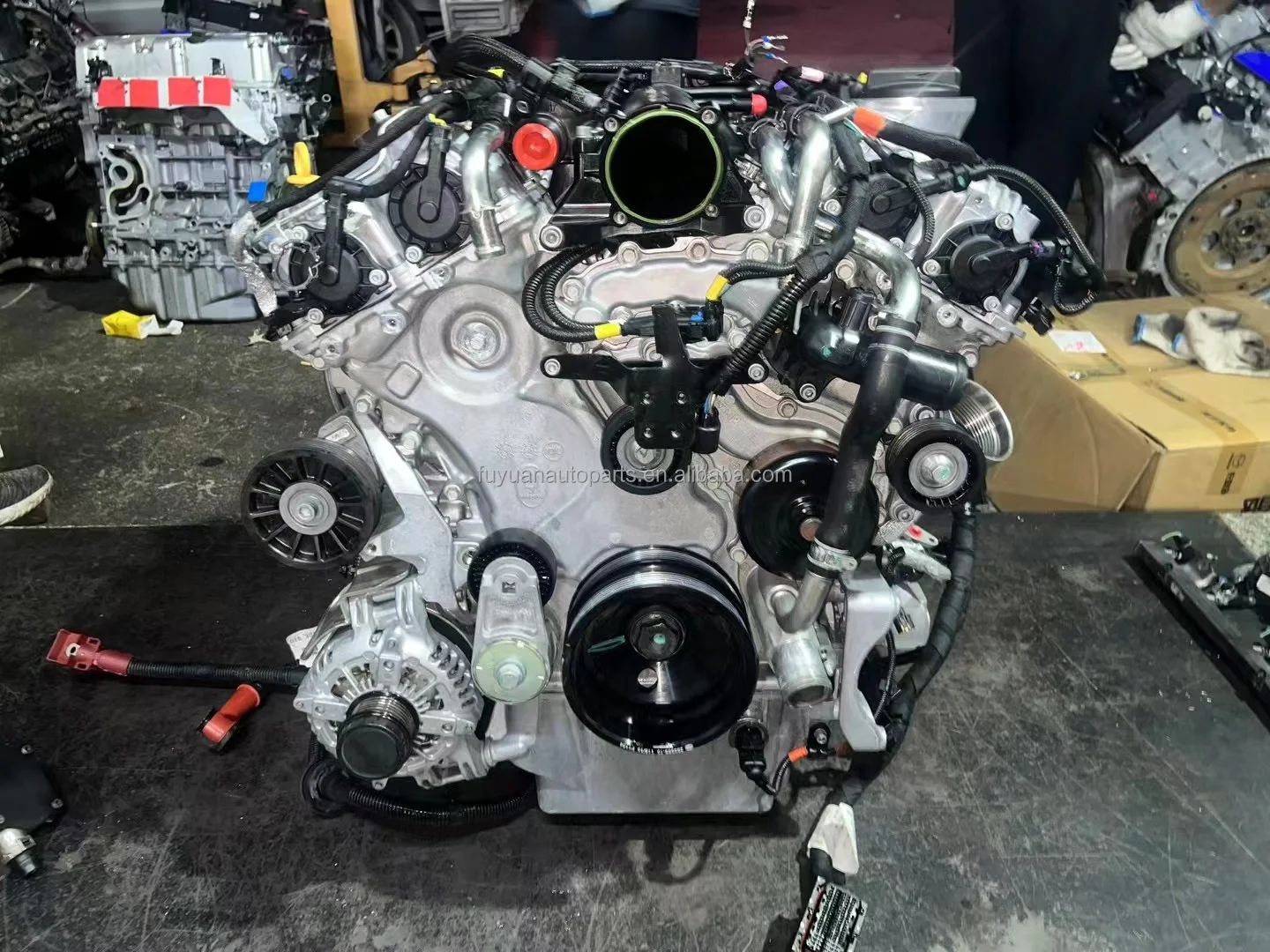 Motor Maserati de segunda mano, motor 3,0 T M157 a precio inferior, adecuado para motor Maserati Ghibli Levante, superventas