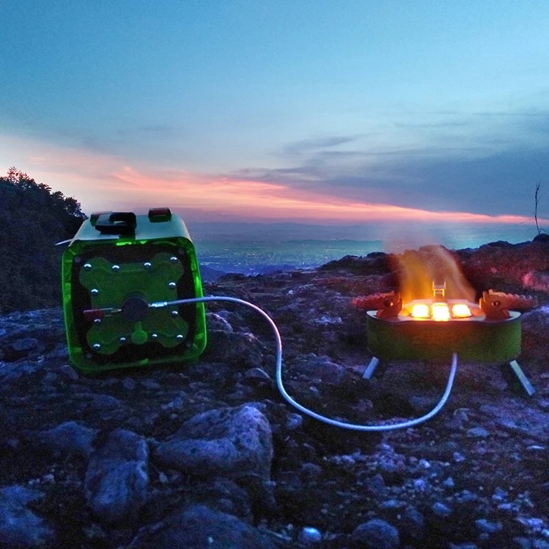 

Многофункциональный энергетический блок BRS 4-в-1 для кемпинга и пикников на открытом воздухе, централизованная система хранения газовых баллонов (пропан, бутан) BRS-Q5