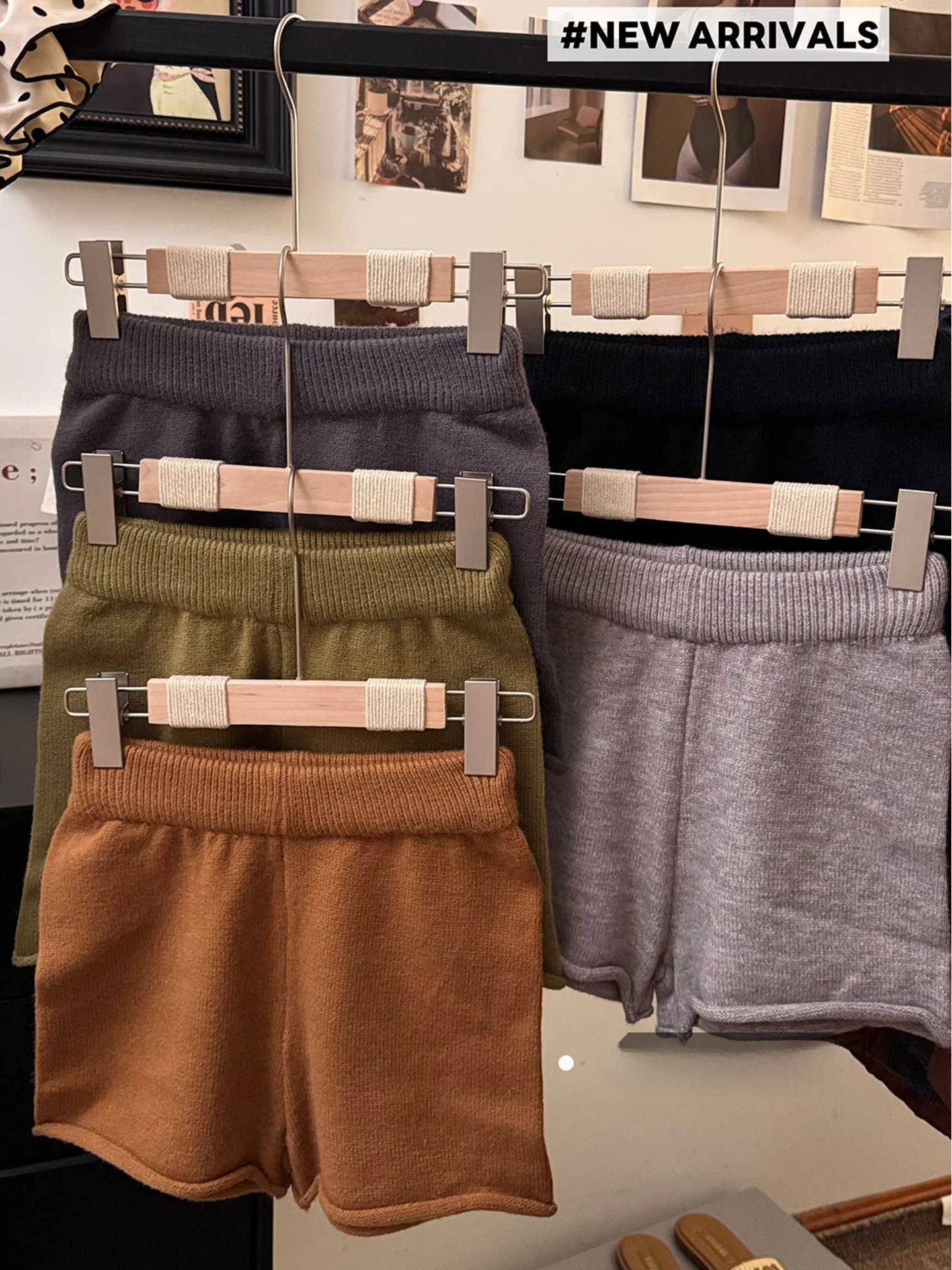 

Faionable Thiened Трикотажные брюки Женские спортивные повседневные брюки с высокой талией и манжетами Свободная шерстяная верхняя одежда