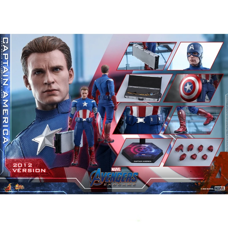 

Женская Игрушка HotToys MMS563 Мстители 4 Капитан Америка 2012 Издание 1/6 анимационная экшн-фигурка игрушка подарок Коллекционная модель хобби