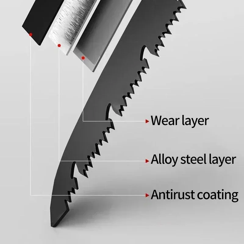 Woodworking Folding Portable Saw for Garden Pruner Gardening Tools  Folding Hand Saw Multifunctional Outdoor Logging Saw