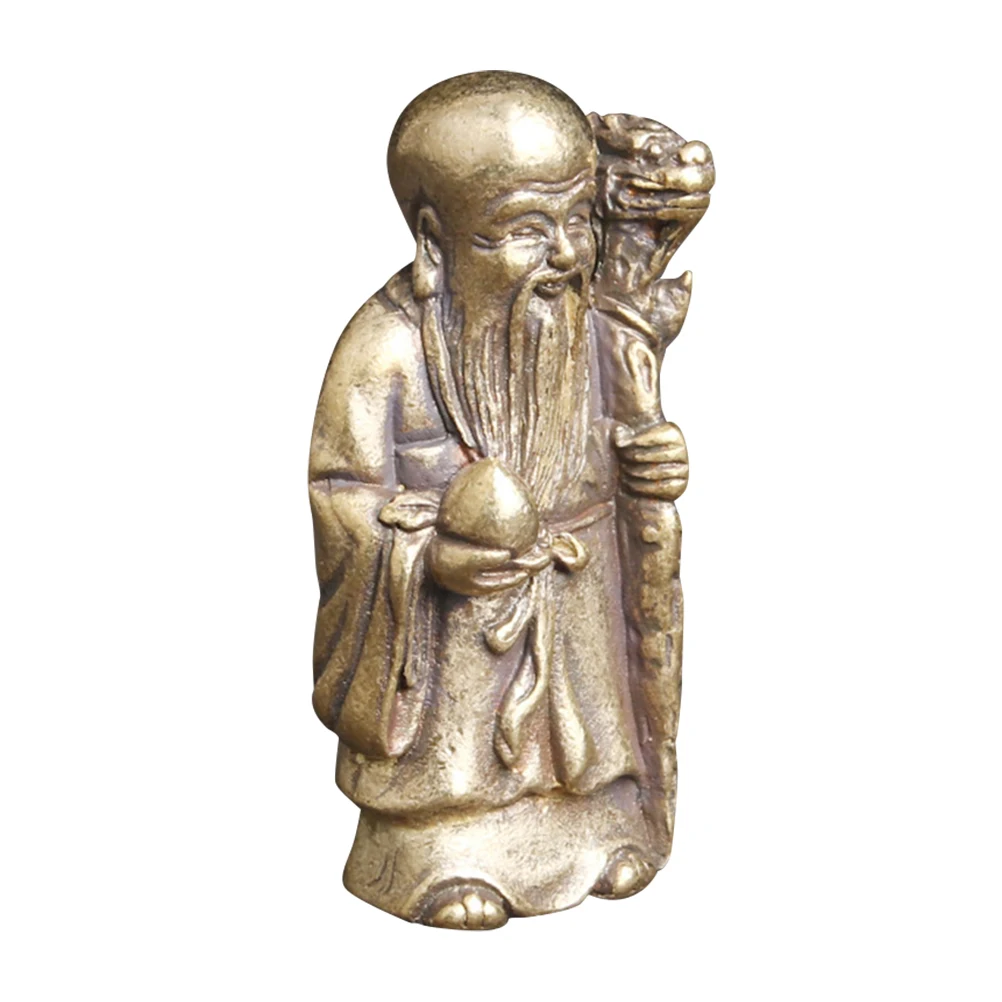 

Elegant Brass Ornament for Home Decor Desktop Decorative Statues Household Accessories Bronze Ware Gift Attract Wealth
