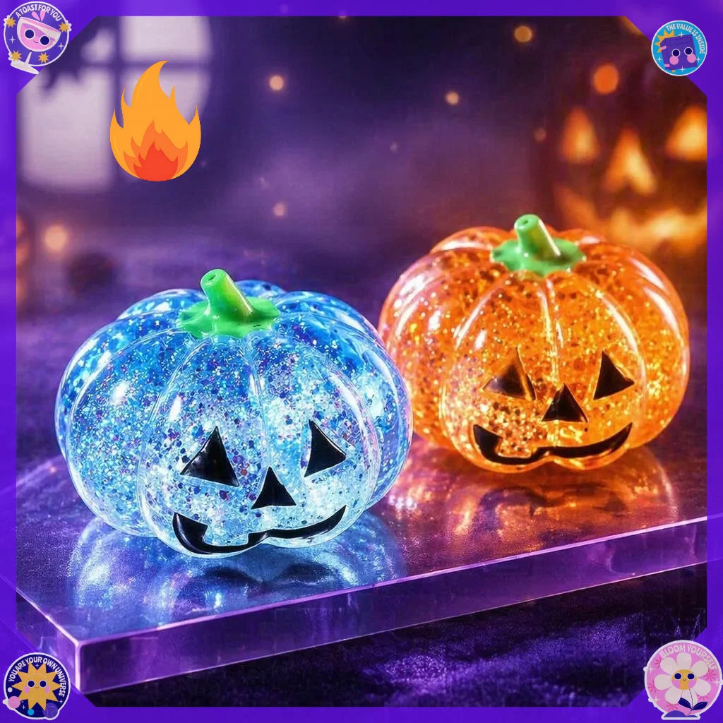 Fidget Cube Original - @Pumpkin Maltose Pinching Slow-Resilience Texture Halloween