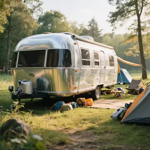 Australia Standard Travel RV Trailer Camper Caravan Food Truck with Full Kitchen Equipment Camper Trailer Caravans and Motorhome