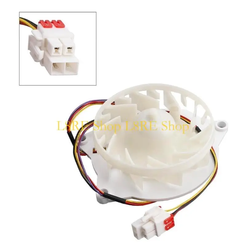 L8RE Practical Refrigerator Evaporator Fan Motor Replacement Part Easy Installation